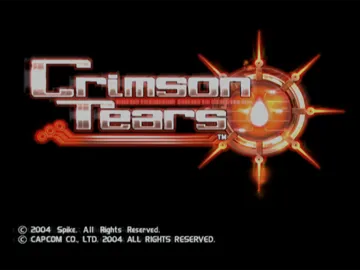 Crimson Tears screen shot title